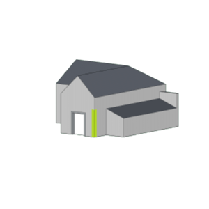 Angle sortant pour la finition du bardage de votre bâtiment industriel, atelier ou habitation en bac acier isolé ou panneau sandwich