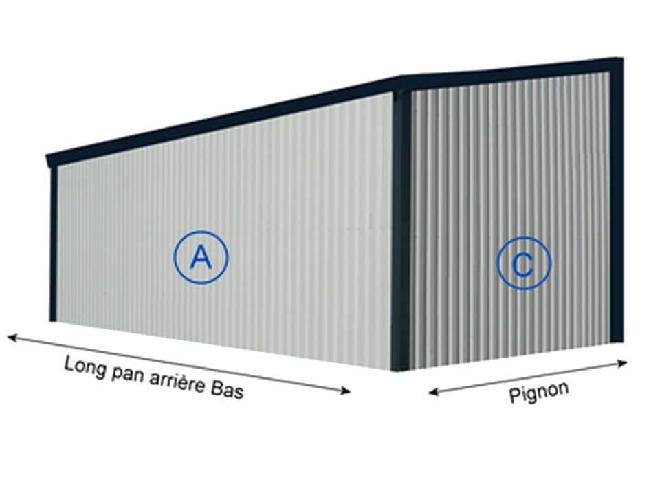 comprendre son bâtiment métallique en kit monopente